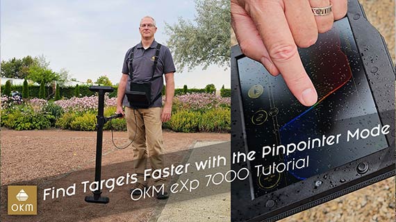 Find Targets Faster with Pinpointer Mode | OKM eXp 7000 Tutorial